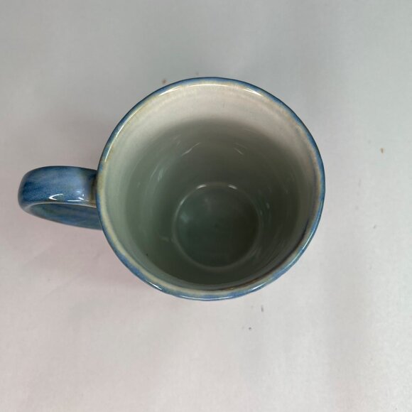 Cracker Barrel Stoneware Coffee Mug 3D Full Body Mermaid Blue Susan Winget - Picture 5 of 8